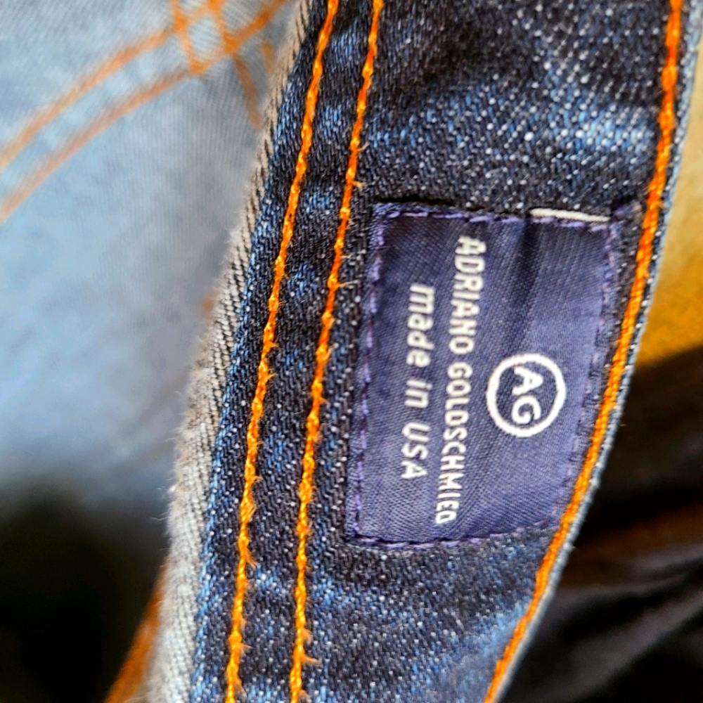 Adriano Goldschmeid  Matchbox slim straight jeans 33W 31L